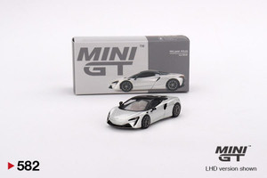 Mini GT 1/64 McLaren Artura Ice Silver Mini GT 1/64 McLaren Artura Ice Silver