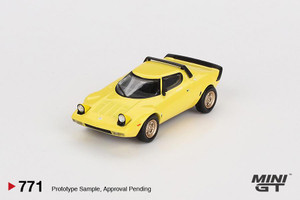  Mini GT 1/64 Lancia Stratos HF Stradale Giallo Fly Yellow 
