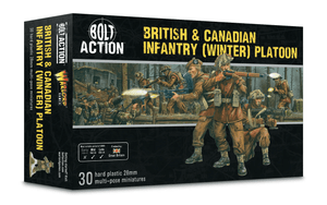 Warlord Games 28mm Bolt Action - British Forces - British & Canadian Infantry 1942-1945 (Winter) Warlord Games 28mm Bolt Action - British Forces - British & Canadian Infantry 1942-1945 (Winter)