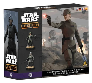  Atomic Mass Games Star Wars Legion - Galactic Empire - Commander Expansion - Customisable Imperial Officer & Agent 