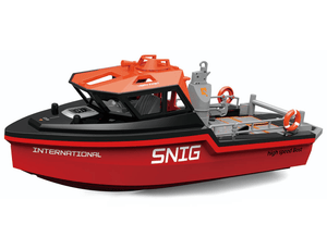 Heng Long SNIG Rescue Brushless RTR RC Boat - Black Heng Long SNIG Rescue Brushless RTR RC Boat - Black