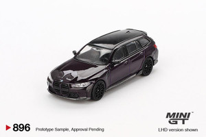  Mini GT 1/64 BMW M3 M Performance Touring Daytona Violet 