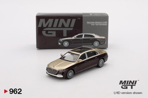 Mini GT 1/64 Mercedes-Maybach S 680 Gold / Dark Red Metallic Mini GT 1/64 Mercedes-Maybach S 680 Gold / Dark Red Metallic