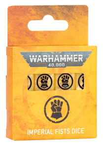  Games Workshop Dice - Imperial Fists Dice Set 