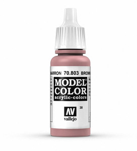 Vallejo Model Color 803 17ml Brown Rose Matt Acrylic   Vallejo Model Color 803 17ml Brown Rose Matt Acrylic