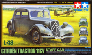 Tamiya 1/48 Citroen Traction 11CV Staff Car Tamiya 1/48 Citroen Traction 11CV Staff Car