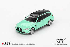  Mini GT 1/64 BMW M3 M Performance Touring Mint Green 