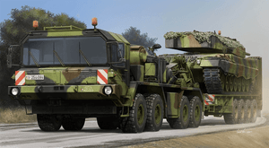  Trumpeter 1/35 Faun SLT 50-3 Elefant with SaAnh 52t Trailer 