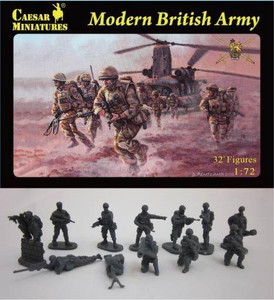  Caesar Miniatures 1/72 Modern British Army 
