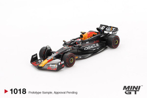  Mini GT 1/64 Oracle Red Bull Racing RB20 #1 Max Verstappen 2024 F1 2024 Bahrain GP Winner 