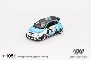  Mini GT 1/64 Abarth 595 LB-WORKS x Abas Works IZTK 