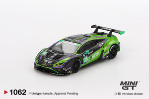  Mini GT 1/64 Lamborghini Huracán GT3 EVO2 #78 Forte Racing 2024 IMSA Daytona 24 Hrs 