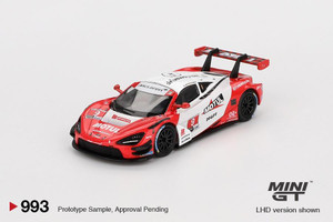  Mini GT 1/64 McLaren 720S GT3 Evo Pfaff Motorsports 2024 IMSA Laguna Seca 