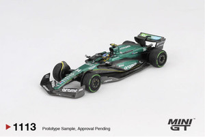  Mini GT 1/64 Aston Martin AMR24 No.14 Fernando Alonso 2024 F1 2024 Canadian GP 