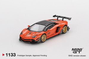 Mini GT 1/64 LB Works Lamborghini Aventador Limited Edition Matte