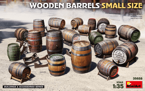  MiniArt 1/35 Wooden Barrels (Small Size) 