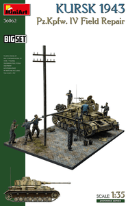  MiniArt 1/35 Kursh 1943 - Pz. Kpfw. IV Field Repair - Big Set Diorama 