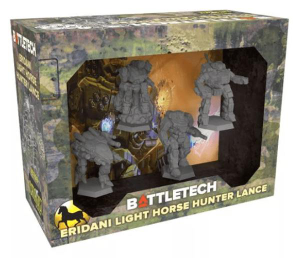  Catalyst Game Labs Battletech Force Pack - Inner Sphere Eridani Light Horse Hunter Mercenary Lance 