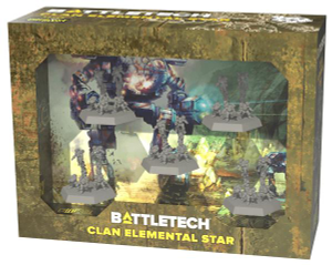  Catalyst Game Labs Battletech Force Pack - Clan Elemental Star 