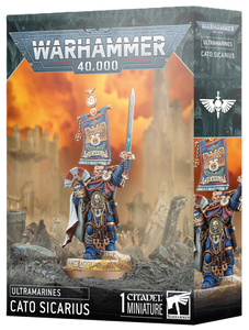 Games Workshop Warhammer 40,000 - Ultramarines - Cato Sicarius Games Workshop Warhammer 40,000 - Ultramarines - Cato Sicarius