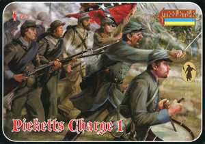  Strelets 1/72 American Civil War Confederate Pickett's Charge Set 1 