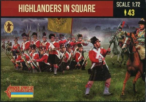  Strelets 1/72 Napoleonic British Highlanders in Square 