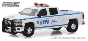  Greenlight 1/64 Chevrolet Silverado 2015 - New York City Police 