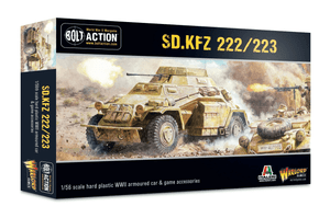  Warlord Games 28mm Bolt Action - German Forces - Sd.Kfz.222/223 Armoured Car 