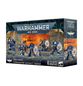  Games Workshop Warhammer 40,000 - Space Marines - Terminator Assault Squad 