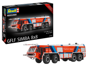  Revell 1/24 Rosenbauer GFLF Simba 8x8 Fire Truck 