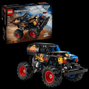  Lego Technic Monster Jam Grave Digger Fire and Ice Pull-Back 