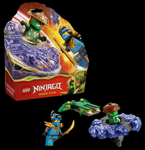  Lego Ninjago Nya vs Mutation Monster Spinner 