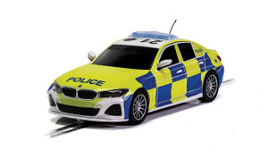  Scalextric Slot Car - BMW 330i M-Sport - Police Edition 