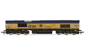 Hornby Railways Hornby Railroad, GB Railfreight, Class 66, 66301 ‘Drax Power Station 50’ - Gold Livery (Drax 50th Anniversary) Locomotive 