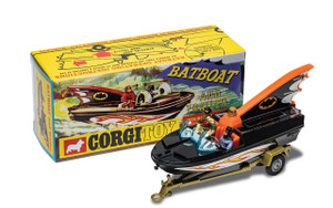  Corgi Toys 107, Bat Boat With Batman & Robin (Reissue) Diecast Model 