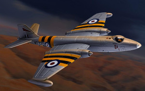  Corgi 1/48 English Electric Canberra B.6 WT370, Wg. Cdr. Paul Mallorie Diecast Model 