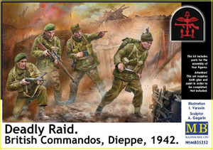  Master Box 1/35 Deadly Raid, British Commandos Dieppe 1942 