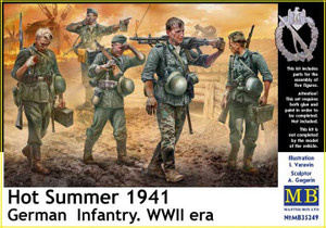 Master Box 1/35 Hot Summer 1941, German Infantry WWII