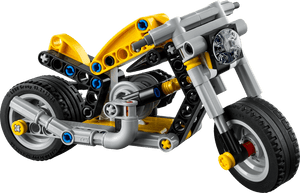  Lego Technic Yellow Motorcycle 