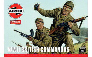  Airfix 1/32 WWII British Commandos 
