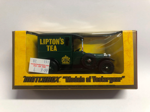 Matchbox Models of Yesteryear 1/47 1927 Talbot Lipton's Tea Delivery Van (Y-5) Diecast Model