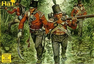  Hat Industrie 1/72 Napoleonic British Light Infantry 