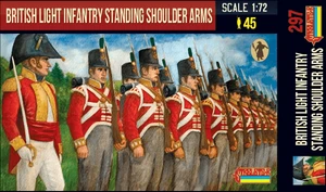  Strelets 1/72 British Light Infantry Standing Shoulder Arms 