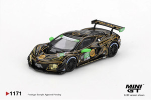 Mini GT 1/64 Chevrolet Corvette Z06 GT3.R No.13 AWA 2025 IMSA Daytona 24 Hrs (LHD)