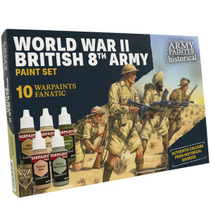 Army Painter Historical WWII British 8th Army Paint Set