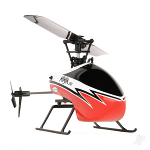 Twister Ninja 250 Flybarless Helicopter with 6-Axiz Stabilisation and altitude Hold (red)