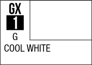  Mr Hobby Mr Colour GX 18ml 1 Cool White Gloss Acrylic Paint 