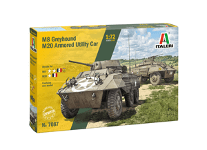  Italeri 1/72 M8 Greyhound/M20 Armoured Utility Car 
