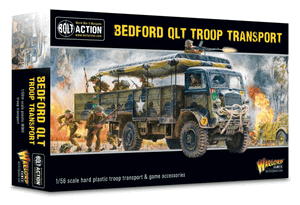  Warlord Games 28mm Bolt Action - British Forces - Bedford QLT Troop Transport 