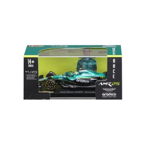 Burago 1/43 Aston Martin AMR25 F1 #14 2025 Alonso wiith Helmet